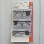 Design Optics By Foster Grant Semi-rimless Classic +1.25, 3 Pack. Fixed Price $34.99.