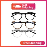 Opulize Met Blue Light Blocking Reading Glasses For Women Men, Slim Round Frame. Fixed Price $25.17.