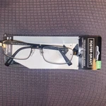 New Foster Grant Men's Manning Gun Square Reading Glasses 1.50 (nc) 9Z. Fixed Price $11.99.