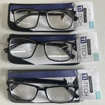 "3 Pair" Foster Grant TI200 Blk +2.75 Reading Readers Glasses. Fixed Price $24.95.