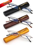 Sophily 3 Pack Slim Pocket Reading Glasses For Men +2.00D, Yellow Black Grey. Fixed Price $30.65.