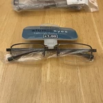 Lot Of 2 Foster Grant Alumineyes Gun Metal 1.00 Reading Glasses Readers. Fixed Price $15.18.