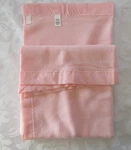 New Original Baby Morgan Pink Crib Blanket, Acrylic, 36 X 50, Nylon Binding Vtg. Fixed Price $250.00.