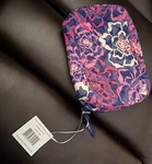 Vera Bradley Katalina Pink Makeup Case Blue White Zipper Pockets. Fixed Price $15.00.