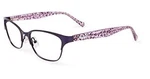 Lucky Brand D100 Ladies Designer Eyeglasses Frame Purple Cheetah 52MM/DEMO Lens. Fixed Price $29.95.