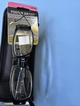 Foster Grant Lloyd Lightspecs Reading Glasses Black -+2.50 Strength With Case Ne. Fixed Price $15.99.