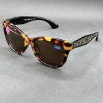Peepers Caliente +0.00 Sunglasses Tort W/ Sparkled Temples Polarized Display. Fixed Price $18.98.