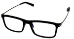 Tumi Mens Rectangle Matte Black Plastic Reading Glass Vtu 800 1.5 53MM. Fixed Price $99.99.