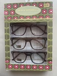 Max Studio Readers 3 Pack Wayferer Square -tortoise, Black, Brown +2.00. Fixed Price $28.00.