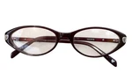 Brighton Bronte Eyeglasses Burgundy Red Oval Frames Silver Accent Women. Fixed Price $22.99.