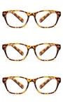 Eye Zoom 3 Pack Retro Readers Plastic Vintage Reading Glasses For And Women. Fixed Price $9.99.