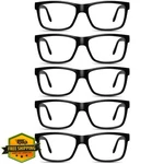 Aimisuv Men's Reading Glasses - Rectangular, Blue Light Filter, Spring Hinge .... Fixed Price $16.99.