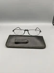 Dr. Dean Edell Reading Glasses +1.50 Gun Metal With Case Frames Only. Fixed Price $9.97.
