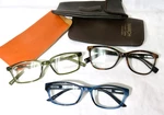 Clear By Sav Eyewear 3 Pairs Of Reading Glasses Strength +2.50. Fixed Price $14.99.