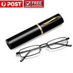 Eyeglasses Reading With Pen Clip Tube Case Readers For Women. Fixed Price $10.91.