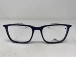Lacoste L2827 424 52-18-145 Navy/silver Plastic Full Rim Eyeglasses Frame NC71. Fixed Price $76.00.