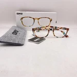 Izipizi Unisex #b Square Full Rim Reading Glasses +1 Blue Tortoise. Fixed Price $39.99.