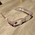 Peepers Reading Glasses +2.00 Blue Light Pink Square Plastic Frame. Fixed Price $19.99.