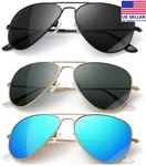 Polarized Aviator Sunglasses For Women Unisex Vintage Driving Sport. Fixed Price $9.99.