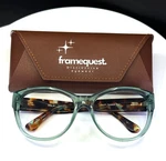 Vtg South Hampton Sun Shs 6002 Gn/to Womens Green Cat Eyeglasses Frames Only. Fixed Price $34.99.