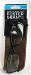 Foster Grant Men's Reading Glasses+soft Case - Derick Brown *select Power* New. Fixed Price $12.99.