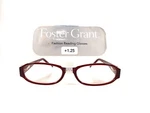 Reading Glasses Foster Grant GR2-764 Mahogany / Brown 26A. Fixed Price $5.00.