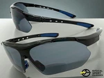 Sporty Wrap Around Bifocal Reading Sun Glasses Readers Black Frame For Men +2.00. Fixed Price $13.94.