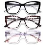 Oranzi Reading Glasses For Women, 3-PACK Oversized Blue Light Readers, 0.00 Diop. Fixed Price $17.98.