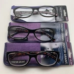 "3 Pair" Foster Grant Watercolor +3.00 Purple Women's Reading Glasses Readers. Fixed Price $24.95.
