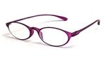 Calabria 719 Oval Lightweight Flexie Reading Glasses Violet Purple +3.50 46MM. Fixed Price $23.47.