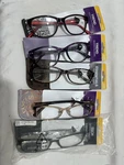 5 2.00 Purple Brown Gold Glasses Tech Trend Essenti Foster Grant Ez Readers Gwyn. Fixed Price $22.22.