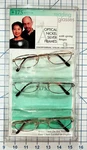 3-PACK +1.75 Reading Glasses Optical Nickel Silver Frames Spring Hinges Medium. Fixed Price $10.00.