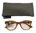 Peepers Grandview Focus Readers +2.00 Blue Light Filtering Honey Tortoise Square. Fixed Price $24.95.