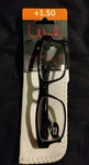 Wink Icu Eyewear Newman Black Reading Glasses Readers With Case +1.50 Nip. Fixed Price $7.99.