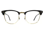 Ray-ban Eyeglasses Frames RB3016 Clubmaster W0365 Black Gold Square 51-21-145. Fixed Price $54.99.