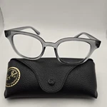 Ray-ban RB4324 6450/4E Sunglasses Frames Gray/clear Round Full Rim 50-21-150. Fixed Price $35.00.