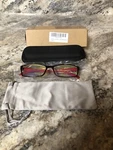 Open Box Cessblu Ladies Blue Light Screen Glasses Black Red +2.0. Fixed Price $6.04.