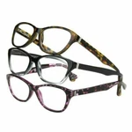 Design Optics Foster Grant Ladies Leopard Full Frame Reading Glasses 3PK +1.25. Fixed Price $28.98.