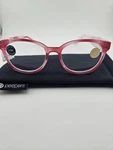 Peepers Virginia Pink Women's Reading Glasses/blue Light Filtering +1.50 New. Fixed Price $32.00.