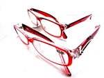 2 Pair Red Lady Fashion Reading Glasses +1.0 Quality Fair Vision Brand Readers. Fixed Price $21.00.