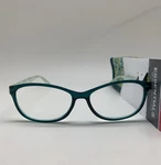 Essentials Readers Gwyn Tel Teal Reading Glasses By Foster Grant. Fixed Price $12.00.