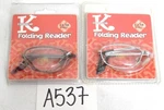 Unisex Folding Reading Glasses Foldable Readers +2.50 Pairs. Fixed Price $15.99.