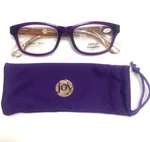 Joy Mangano Purple Reader Glasses Spring Temple Lens +3.50 - 9C. Fixed Price $14.00.