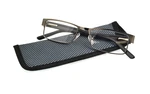 Foster Grant Chip Men's Reading Glasses Gunmetal Rectangular +2.75. Fixed Price $9.49.