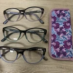 Foster Grant Cat Eye Limited Edition - 3 Readers, 1 Case (as Shown). Fixed Price $14.20.