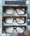 Margaret Josephs Women's Premium Reading Glasses 3-PACK Readers +3.00 New. Fixed Price $29.99.