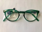 New Round Green Peepers Blue Light Filtering Readers +3.00. Fixed Price $19.99.