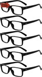 Eyekepper Vintage Reading Glasses For Men - 5 Pack Spring Hinges Classic Readers. Fixed Price $20.22.