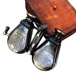 Christmas Caribbean Pirates Spy-glasses Telescope W/ Case Leather Hand Stitch. Fixed Price $39.68.
