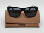 Burberry B4358 Knight 3464/87 Black Frame - Dark Grey Lens Men's Sunglasses New. Fixed Price $125.00.